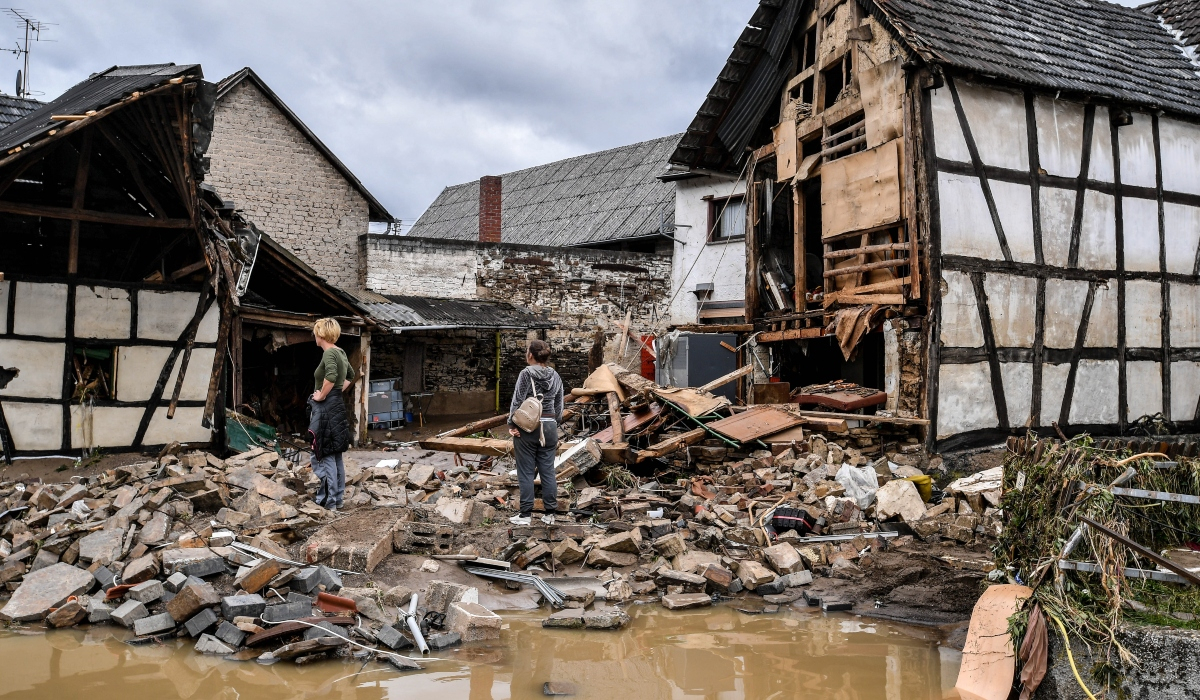 Γερμανία: Προειδοποίηση για λεηλασίες καταστημάτων στις περιοχές που πλημμύρισαν