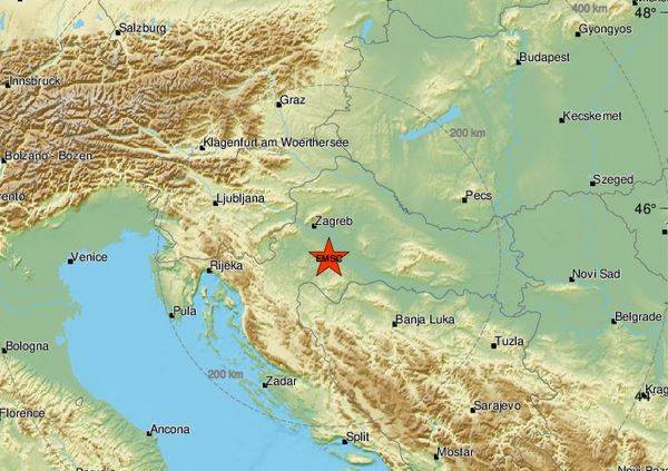 Ισχυρός σεισμός 6,3 Ρίχτερ στην Κροατία