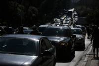 Αθήνα: Κυκλοφοριακό κομφούζιο - Οι δρόμοι που είναι στο «κόκκινο»