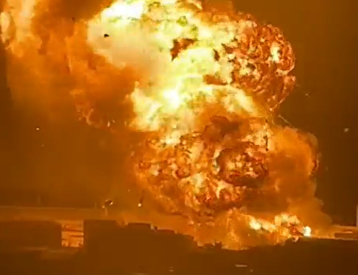 Μαρόκο: Έκρηξη και μεγάλη φωτιά σε αποθήκη αποθεμάτων φυσικού αερίου (βίντεο)