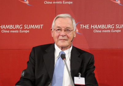 Ο Γερμανός δημοσιογράφος Theo Sommer