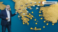 Σάκης Αρναούτογλου: Ζέστη, αλλά και καταιγίδες - Σπάει στα δύο η Ελλάδα
