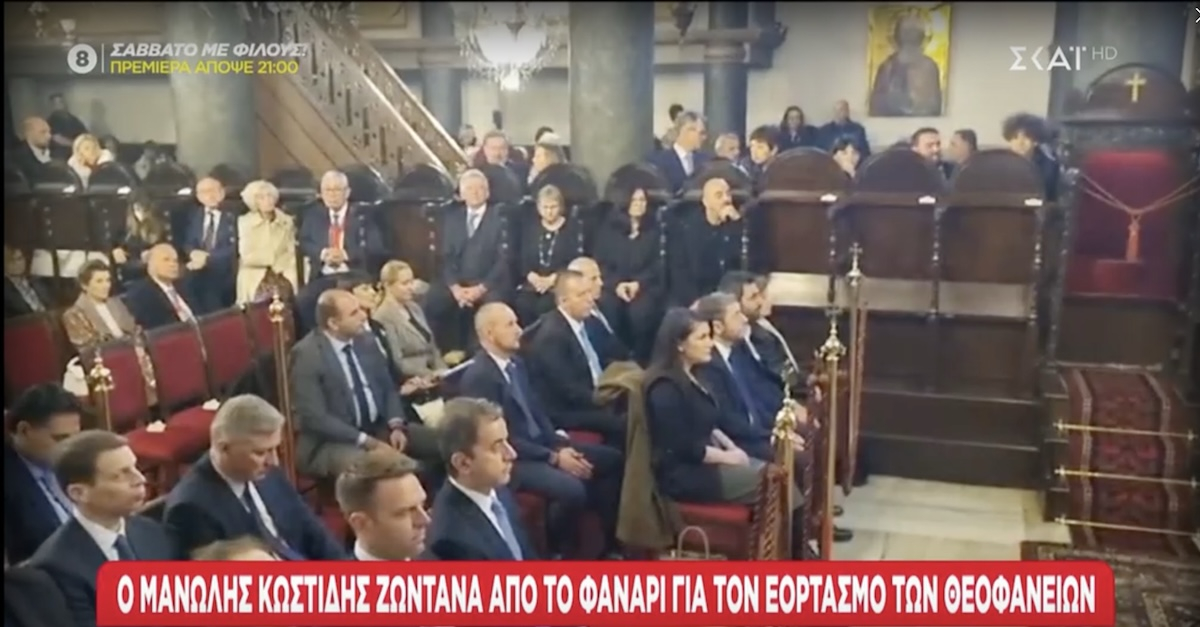 Σε… απόσταση ασφαλείας κάθισαν Κασσελάκης και Ανδρουλάκης στο Φανάρι (βίντεο)