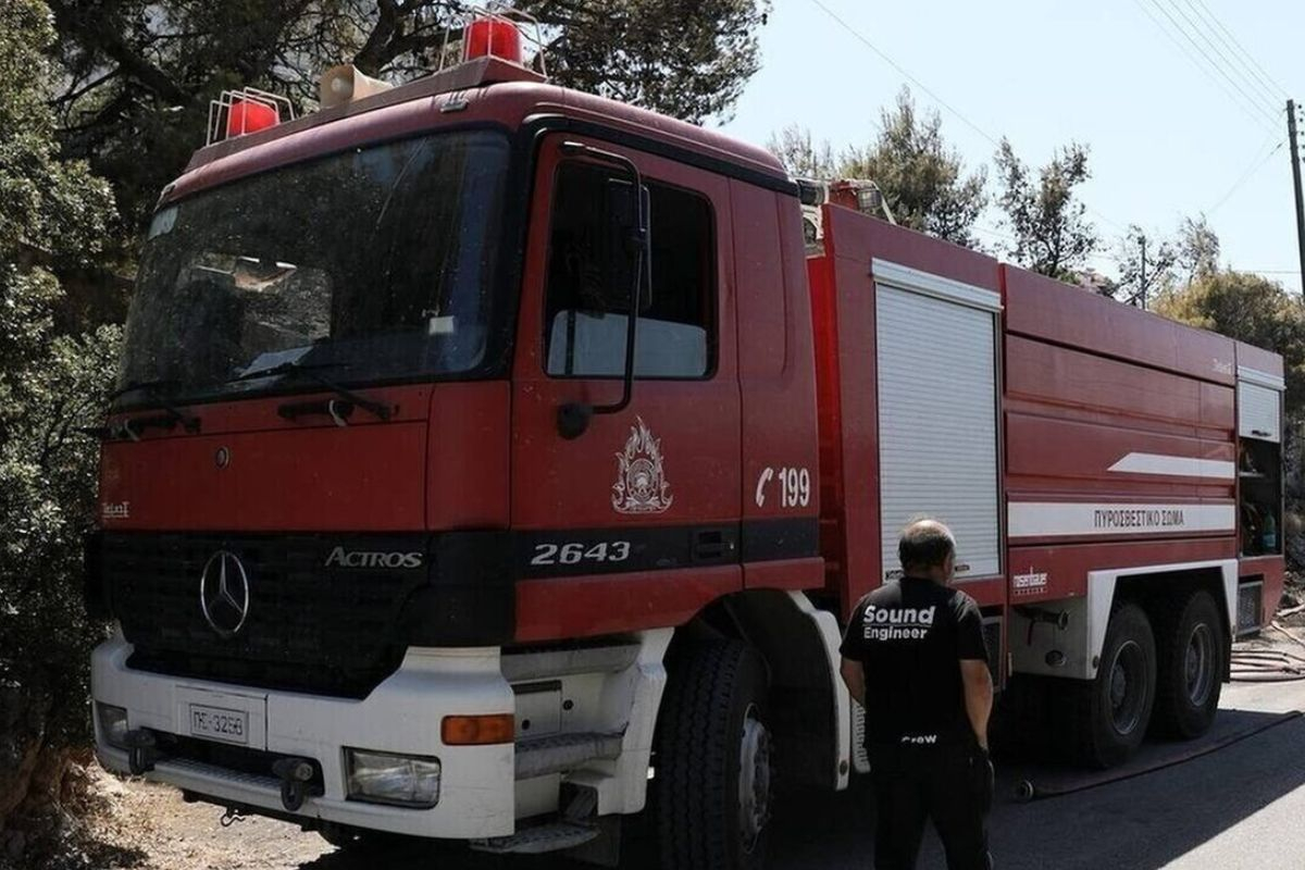 Κρήτη: Φωτιά τώρα στον δήμο Μαλεβιζίου