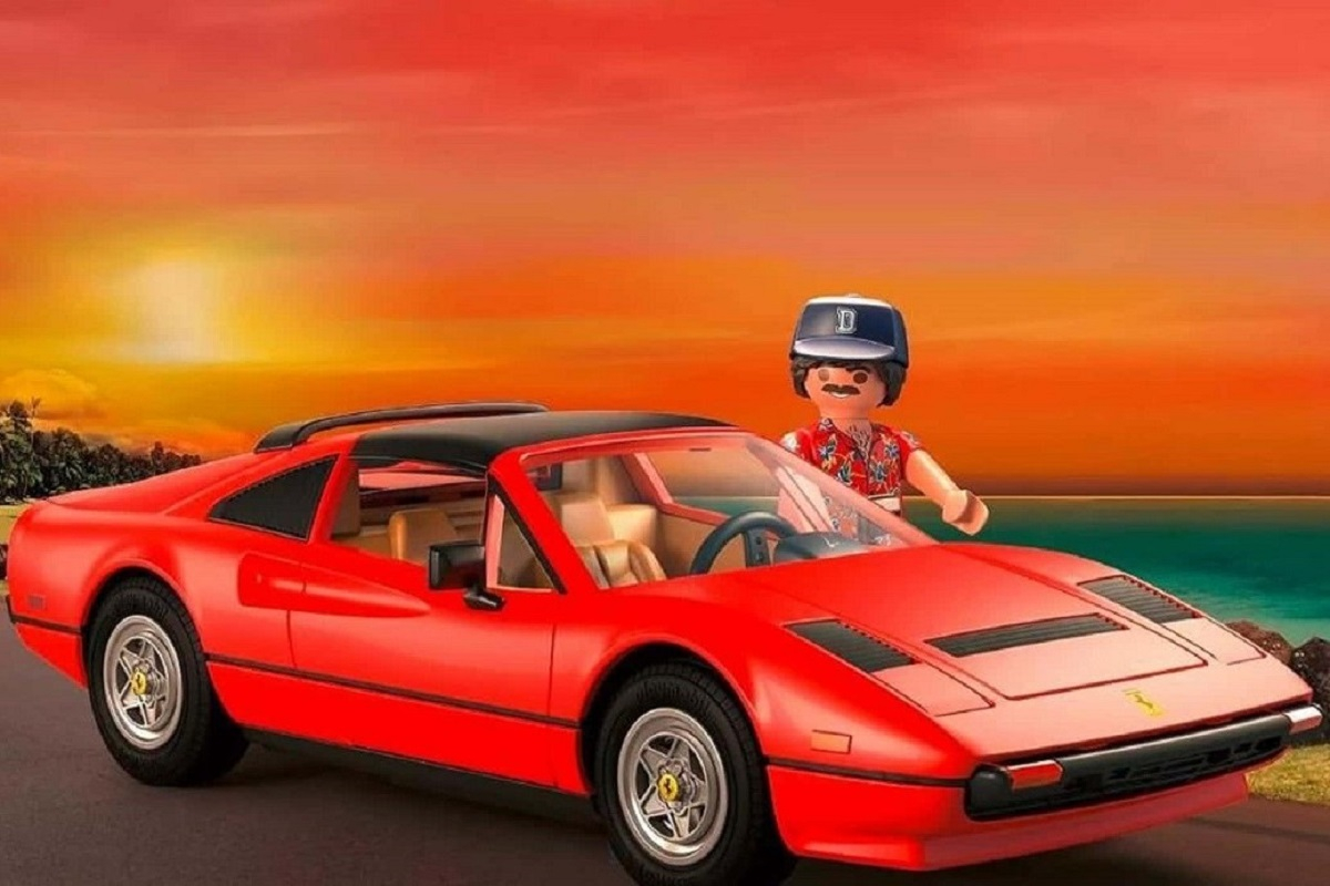 H Ferrari 308 GTS της τηλεοπτικής σειράς Magnum κυκλοφόρησε σε Playmobil