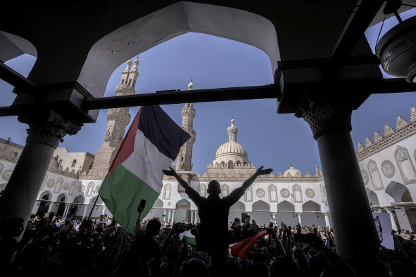 Χιλιάδες Αιγύπτιοι συμμετέχουν σε πανεθνικές συγκεντρώσεις αλληλεγγύης στους Παλαιστίνιους της Γάζας