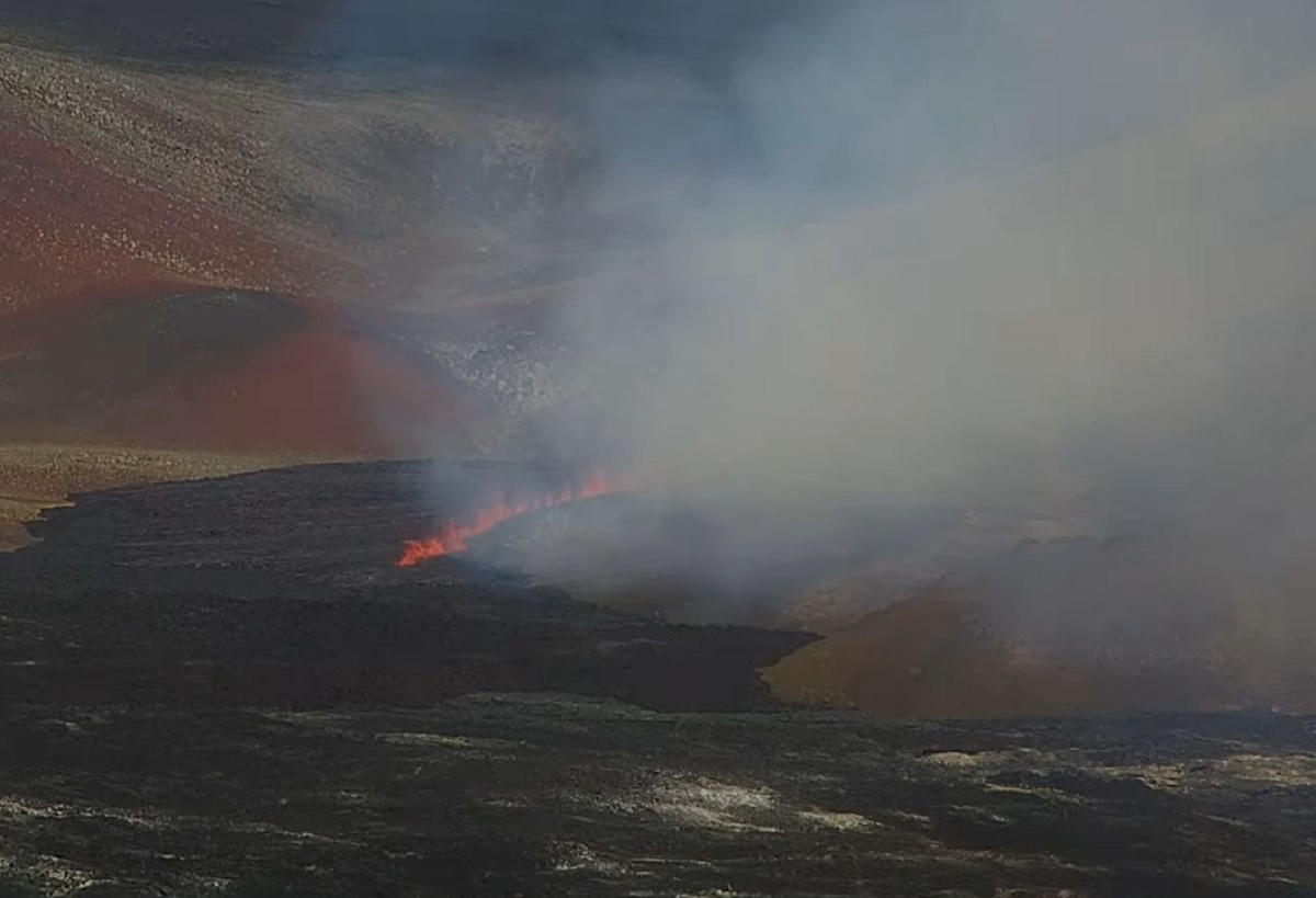 Βίντεο από την έκρηξη ηφαιστείου στο Ρέικιαβικ της Ισλανδίας
