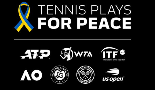 Οι ισχυροί οργανισμοί του τένις στηρίζουν την Ουκρανία - «Tennis Plays For Peace»