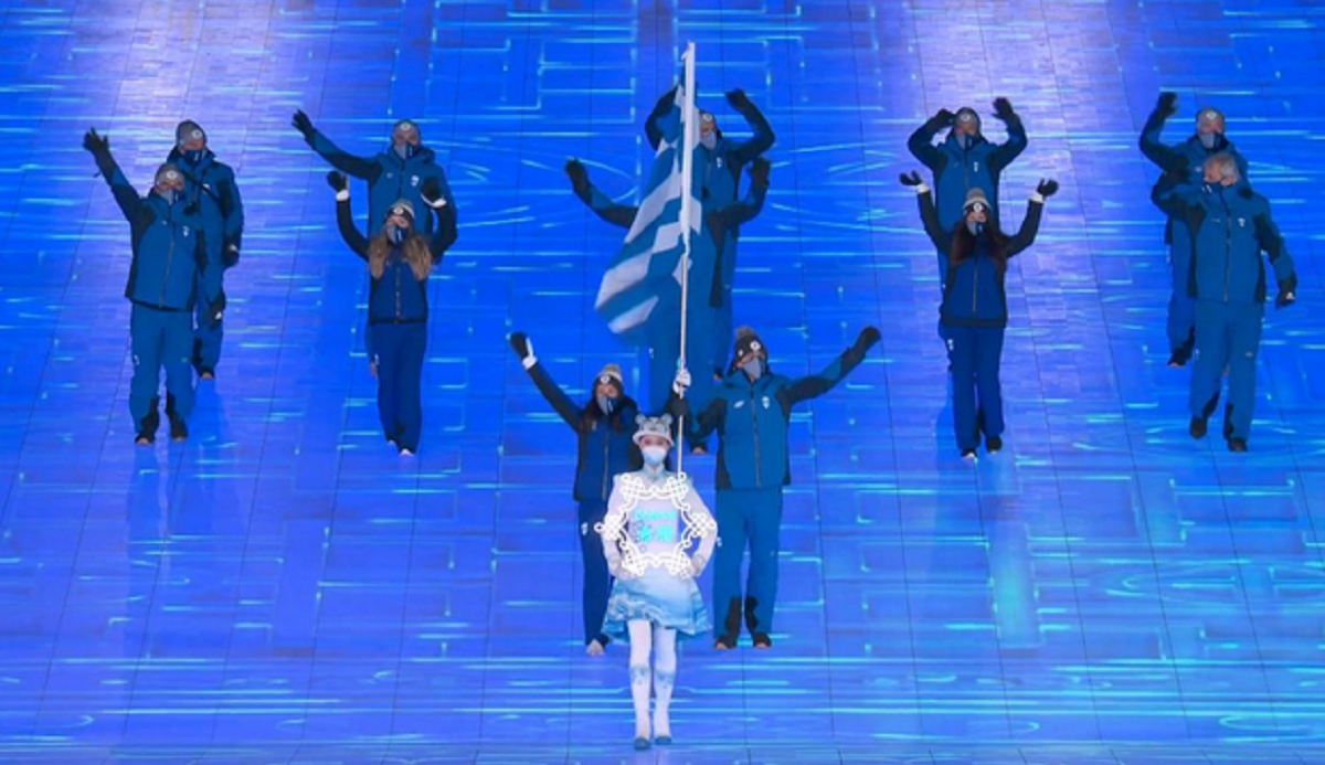 Χειμερινοί Ολυμπιακοί Αγώνες: Η είσοδος της ελληνικής αποστολής