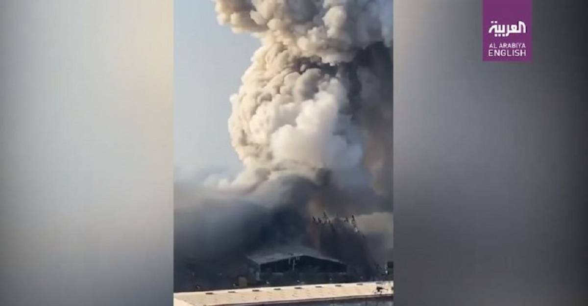 Έκρηξη στη Βηρυτό: Αυτό είναι το κοντινότερο βίντεο που έχει τραβηχτεί
