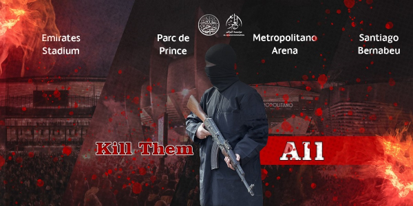 «Σκοτώστε τους όλους»: O ISIS απειλεί με επιθέσεις στα προημιτελικά του Champions League