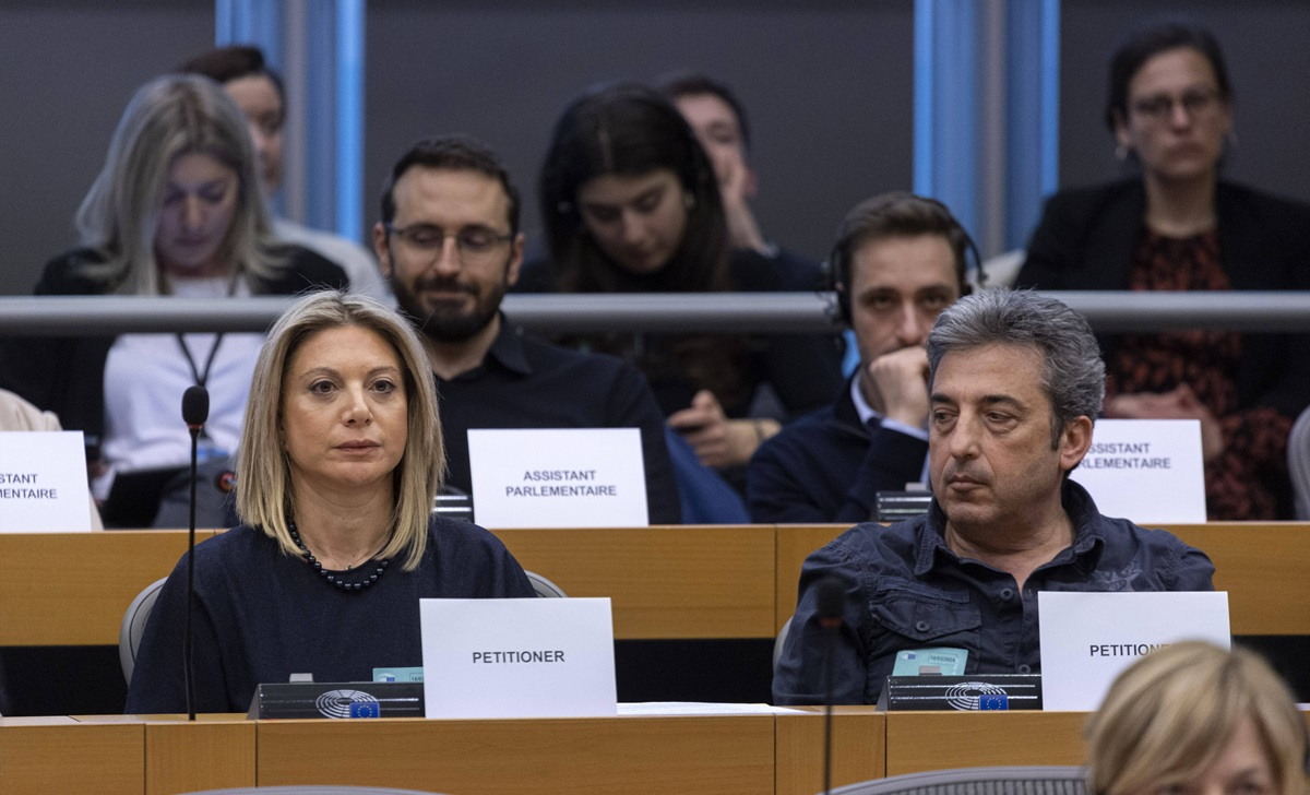 Στο Ευρωκοινοβούλιο η Καρυστιανού: «Είμαστε βέβαιοι για τη συγκάλυψη στα Τέμπη, η κυβέρνηση προσβάλλει τη μνήμη των νεκρών»