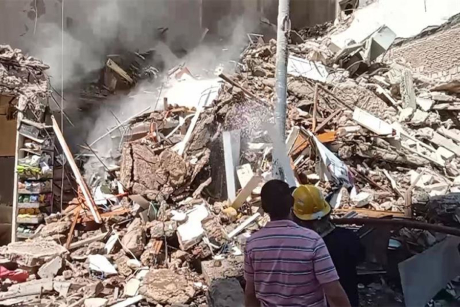 Αίγυπτος: 4 τραυματίες από κατάρρευση κτιρίου - Συνεχίζονται οι έρευνες για αγνοούμενους (Εικόνες - Βίντεο)