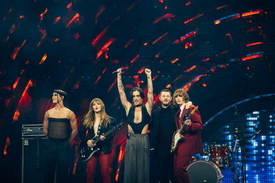 Eurovision 2022: Δείτε την εκρηκτική εμφάνιση των Måneskin στον τελικό