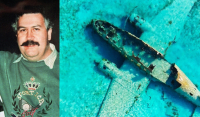 Πάμπλο Εσκομπάρ: Εντυπωσιακές εικόνες από το βυθισμένο αεροπλάνο του που μετέφερε ναρκωτικά (βίντεο)