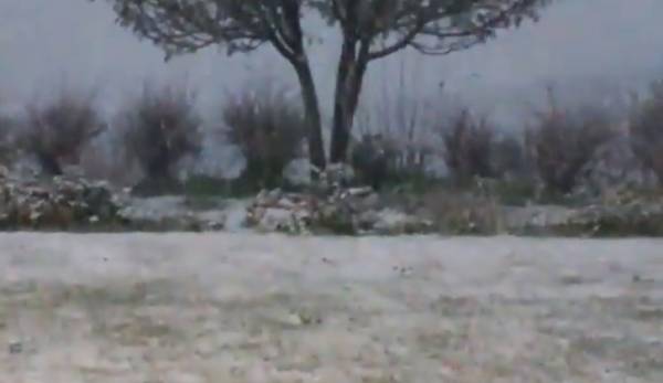 Χιονοκαταιγίδα: Δείτε βίντεο από το Ηράκλειο Κρήτης