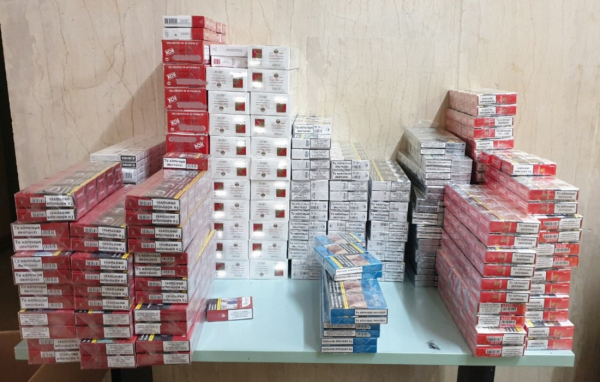 Πέλλα: Κατασχέθηκαν 9.240 λαθραία πακέτα τσιγάρων και πάνω από 18 κιλά λαθραίου καπνού