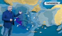 Σάκης Αρναούτογλου: Καταιγίδες από το βράδυ της Πέμπτης - Οι περιοχές