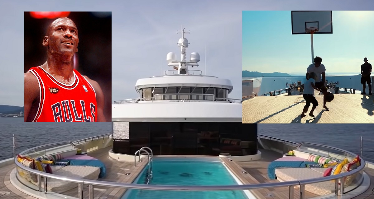 Μάικλ Τζόρνταν: Διακοπές σε πλωτό γήπεδο μπάσκετ στο γιοτ των 80 εκατ. δολαρίων (βίντεο)