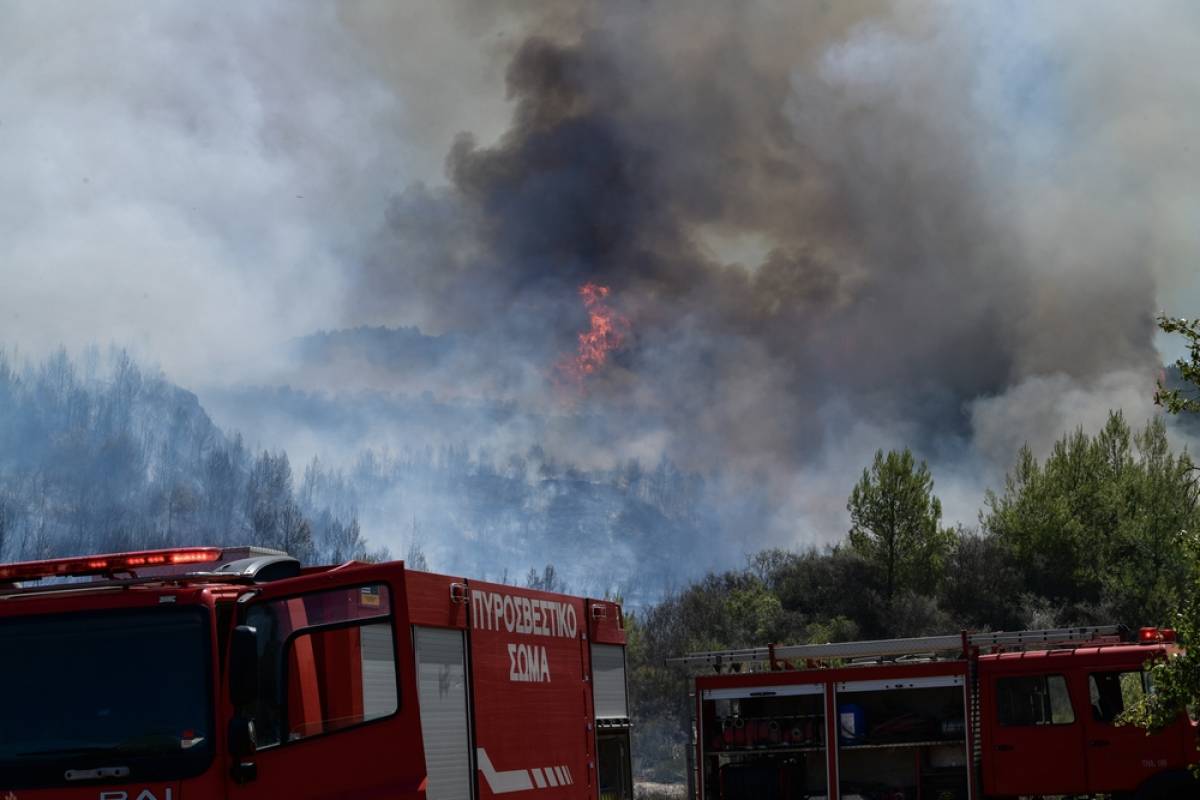 Πολύ υψηλός κίνδυνος φωτιάς σήμερα - Ποιες περιοχές είναι στην «κατηγορία 4»