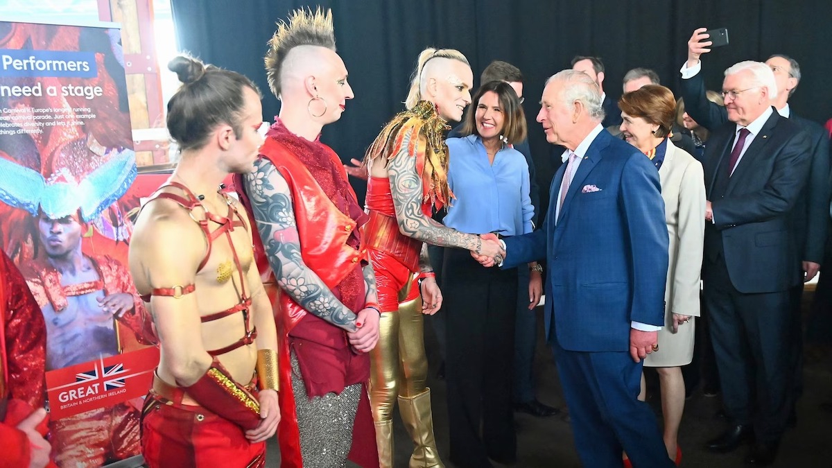Βασιλιάς Κάρολος: Συνάντησε τους εκπροσώπους της Γερμανίας στη Eurovision 2023