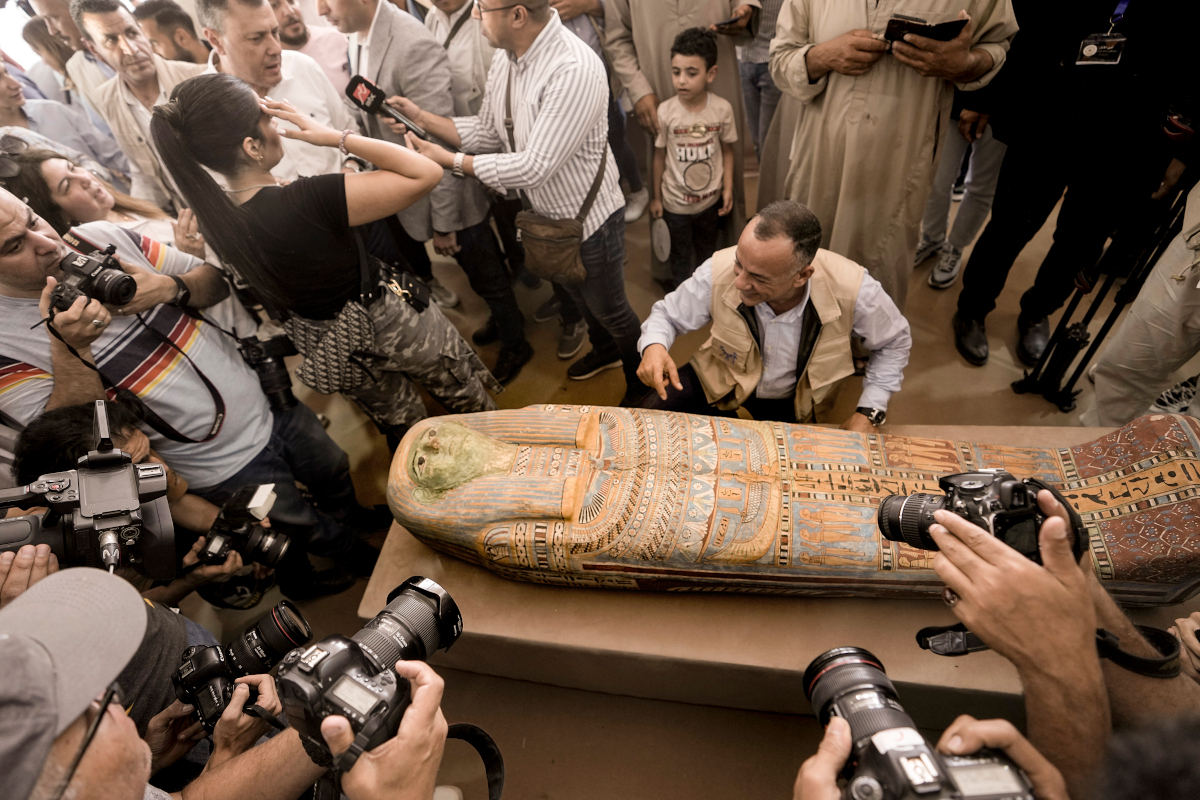Αίγυπτος: Ανακαλύφθηκαν αρχαία εργαστήρια μουμιοποίησης και τάφοι (Εικόνες)