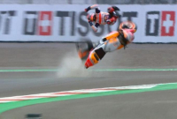 Moto GP: Σοκαριστικό ατύχημα για τον Μάρκεθ - Εκτός αγώνα ο Ισπανός