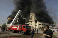 Αίγυπτος: Κάηκε ολοσχερώς ένα από τα παλαιότερα κινηματογραφικά στούντιο στον αραβικό κόσμο