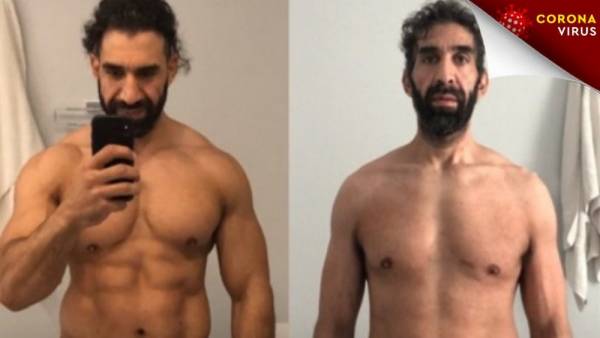 ΗΠΑ: 40χρονος δείχνει το σώμα του πριν και μετά τον κορονοϊό και σοκάρει