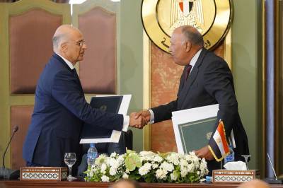 Πρωτοκολλήθηκε στον ΟΗΕ η συμφωνία Ελλάδας-Αιγύπτου για την οριοθέτηση ΑΟΖ