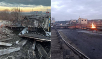 Πόλεμος στην Ουκρανία: Η πιο δύσκολη μέρα για το Κίεβο – Ανατινάζουν γέφυρες οι Ουκρανοί