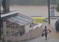 Έντονα πλημμυρικά φαινόμενα σε περιοχές της ανατολικής Μακεδονίας και της Ξάνθης