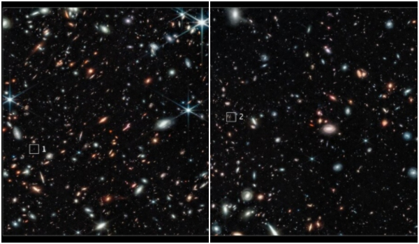 James Webb: Ανακαλύφθηκαν δύο από τους πιο παλαιούς και φωτεινούς γαλαξίες - «Το σύμπαν μας εξέπληξε»