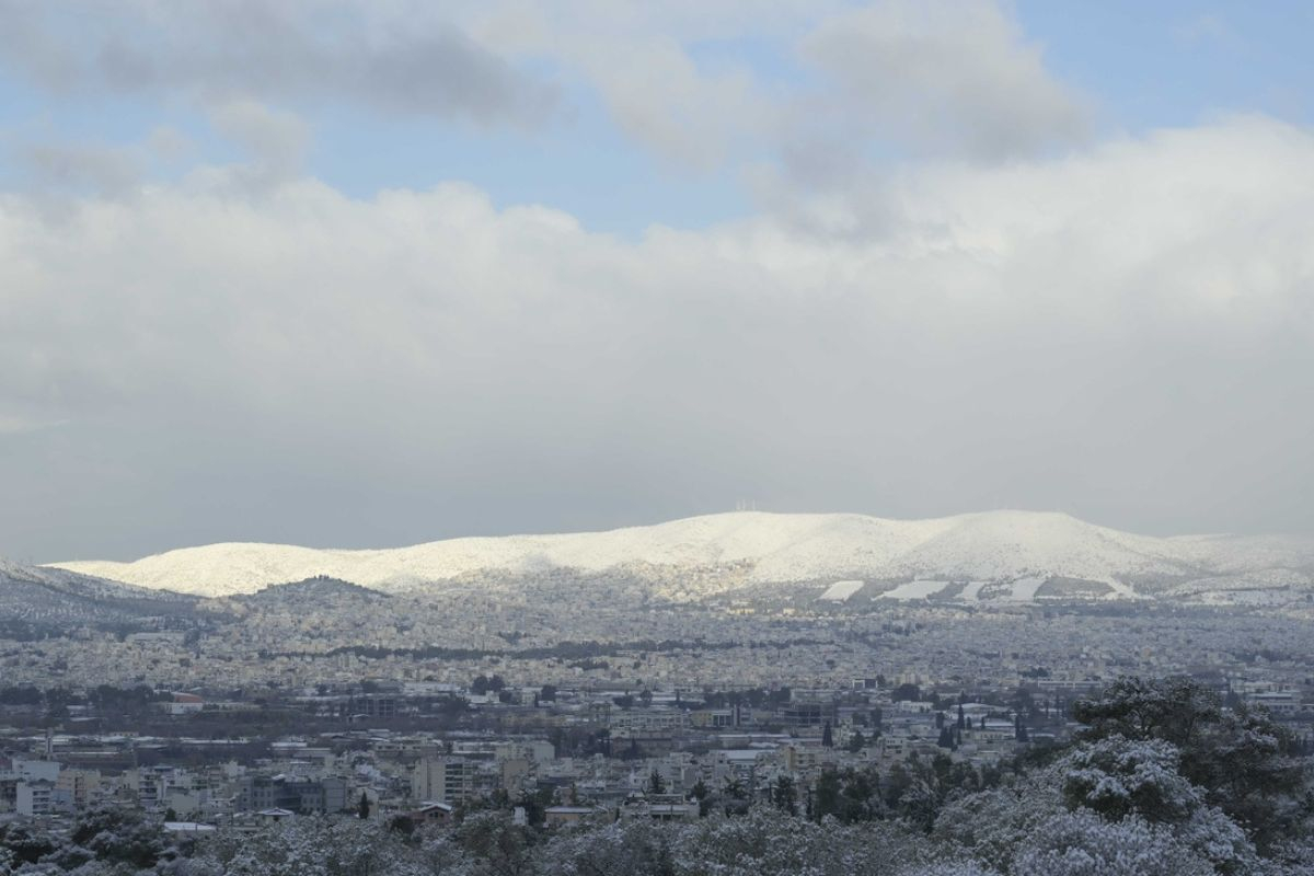 Πότε θα αρχίσει να χιονίζει στην Αττική: Τι θα γίνει στην Αθήνα (χάρτες)