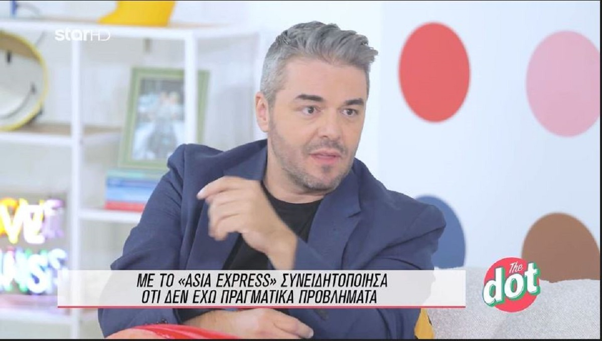 Πέτρος Πολυχρονίδης: Όταν γύρισα από το Asia Express είπα στον εαυτό μου να χαλαρώσει