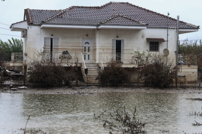 Κακοκαιρία Elias: Σαρωτικό πέρασμα από την Εύβοια - Πλημμύρισαν χωριά, συνεχείς κλήσεις για βοήθεια