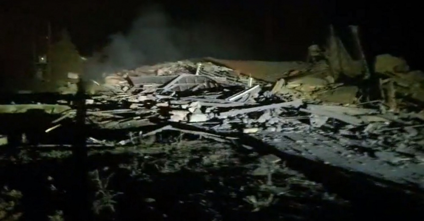 Καστοριά: Ισχυρή έκρηξη ισοπέδωσε το ξενοδοχείο «Τσάμης» (video)