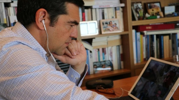 Ο Αλέξης Τσίπρας live στη online συζήτηση «Οι ηθοποιοί στον καιρό της πανδημίας και του #metoo»