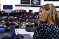 Η πρεμιέρα της Εύας Καϊλή στο Ευρωκοινοβούλιο - Η πρώτη εμφάνιση μετά το QatarGate