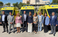 ΕΚΑΒ: Η Ένωση Ελλήνων Εφοπλιστών έκανε δωρεά 20 εξοπλισμένα ασθενοφόρα