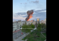 Βομβαρδισμοί στο Κίεβο κατά την επίσκεψη Γκουτέρες - H στιγμή των εκρήξεων (Βίντεο)