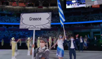 Ολυμπιακοί Αγώνες: Η είσοδος της Ελληνικής αποστολής