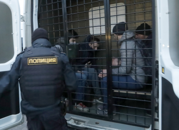 Ρωσία: Πάνω από 1.000 άτομα συνελήφθησαν στις διαδηλώσεις υπέρ του Ναβάλνι