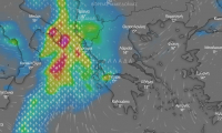 Live η κακοκαιρία Αθηνά: Οι περιοχές με καταιγίδες τις επόμενες ώρες και μέρες