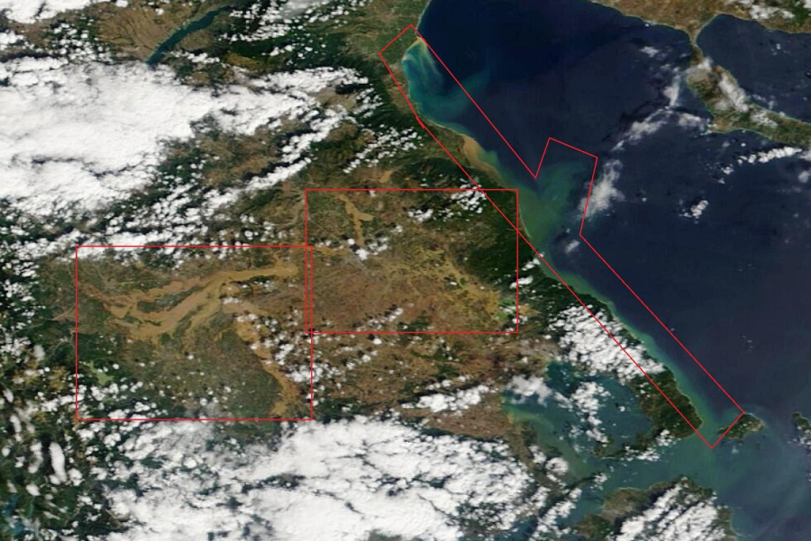 Η Θεσσαλία από τα «μάτια» της NASA: Πλημμύρισαν 1 εκατ. στρέμματα - Νέες δορυφορικές εικόνες