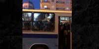 Εικόνα: Επιβάτες «στον αέρα» σε λεωφορείο ΟΑΣΘ στη Θεσσαλονίκη