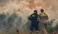 Μάχη με τις φλόγες: Πέντε φωτιές σε πλήρη εξέλιξη