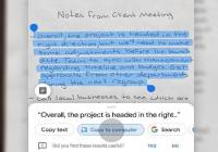 Αντιγραφή χειρόγραφου κειμένου μέσω του Google Lens