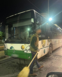 Βίντεο ντοκουμέντο από την επίθεση σε λεωφορείο στα Άνω Λιόσια