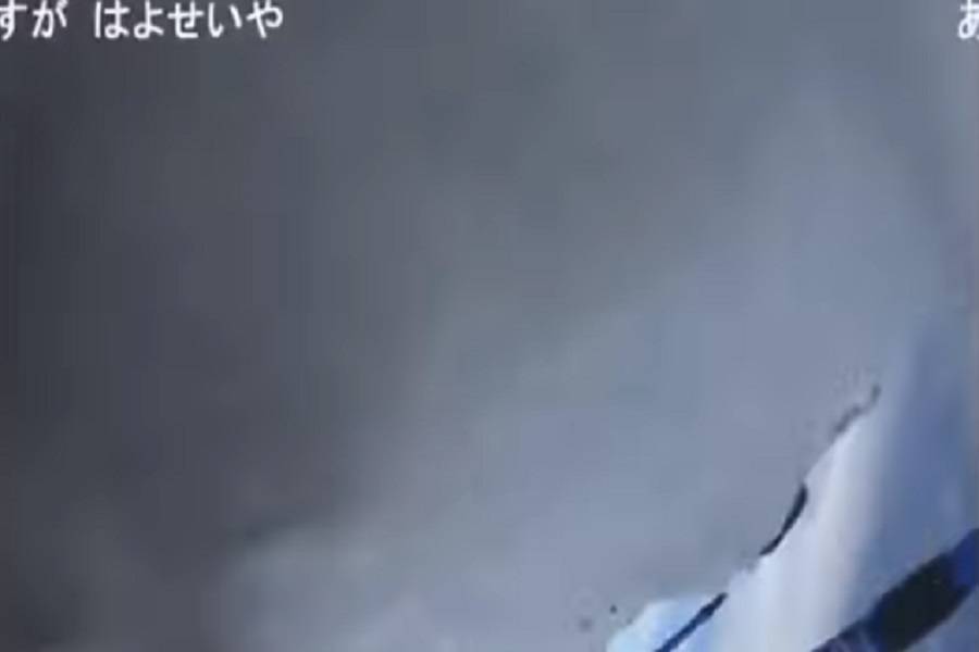 Ορειβάτης κατέγραψε την πτώση του σε χιονισμένο ηφαίστειο